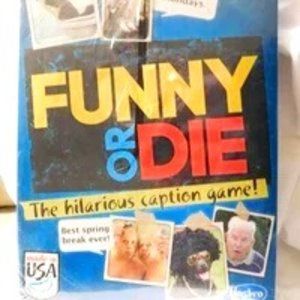 Funny Or Die The Hilarious Caption Board Game 2013 Hasbro Gaming Brand New
